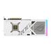 ASUS VGA NVIDIA GeForce RTX 4090 ROG STRIX WHITE 24G, 24G GDDR6X, 3xDP, 2xHDMI