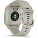 Garmin Venu Sq 2 Music, Cream Gold / French Grey silicone band