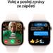 Apple Watch Series 10 42mm Růžově zlatý hliník se světle ruměnným sportovním řemínkem S/M