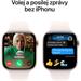 Apple Watch Series 10 Cellular 42mm Růžově zlatý hliník se světle ruměnným sportovním řemínkem S/M