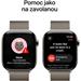 Apple Watch Series 10 Cellular 42mm Přírodní titan s přírodním milánským tahem