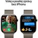 Apple Watch Series 10 Cellular 42mm Přírodní titan s přírodním milánským tahem