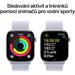 Apple Watch Series 10 42mm Stříbrný hliník s oblačně modrým provlékacím řemínkem