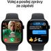 Apple Watch Series 10 42mm Klavírně černý hliník s černým sportovním řemínkem M/L