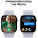 Apple Watch Series 10 Cellular 42mm Stříbrný hliník s oblačně modrým provlékacím řemínkem