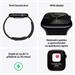 Apple Watch Series 10 42mm Stříbrný hliník s denimovým sportovním řemínkem S/M