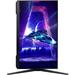 SAMSUNG MT LED LCD Gaming Monitor 24" Odyssey LS24AG320NUXEN- plochý, VA,1920x1080,1ms,165Hz,HDMI,Display Port,Pivot