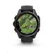 Garmin fenix® 8 – 43 mm, AMOLED, Sapphire, Carbon grey DLC titanium, Black / Pebble grey se silikonovým řemínkem, EU