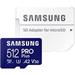 Samsung/micro SDXC/512GB/180MBps/Class 10/+ Adaptér/Modrá