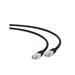 Gembird Patch kabel RJ45, cat. 6A, FTP, LSZH, 0.25m, černý