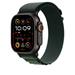 Watch Acc/49/Dark Green Alpine Loop-S-Black Titan