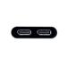 i-Tec USB-C 3.1 na Dual Display Port adaptér, 2x Display Port 4K 