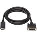 Tripplite Video kabel DisplayPort s aretací / DVI Single Link (Samec/Samec), 1.8m