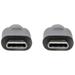 Tripplite Kabel USB-C (Samec/Samec), USB 3.1, Gen 1 (5Gb/s), 5A, kompatibilní Thunderbolt 3, 1.83m