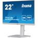 22" iiyama XUB2294HSU-W2: VA,FHD,HDMI,DP,pivot