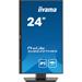 24" iiyama XUB2497HSN-B2:IPS,FHD,USB-C,DP,RJ45,HAS