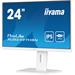 24" iiyama XUB2497HSN-W2:IPS,FHD,USB-C,DP,RJ45,HAS