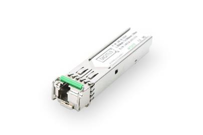 1.25 Gbps BiDi WDM SFP Module, Up to 20km with DDM support, Singlemode, LC Simplex Connector 1000Base-LX, Tx1550nm/Rx1310nm