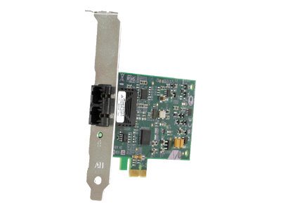 100Mbps Fast Ethernet PCI-Express Fiber Adapter Card, SC connector, includes both standard and low profile brackets, Single pack