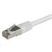 10G patch kabel CAT6A SFTP LSOH 0,25m, šedý