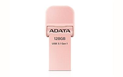 128GB ADATA lightning/USB 3.1 i-Memory růžová