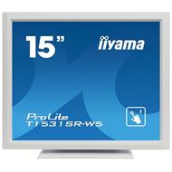 15" iiyama T1531SR-W5 - TN,1024x768,8ms,370cd/m2, 700:1,4:3,VGA,HDMI,DP,USB,repro,výška.