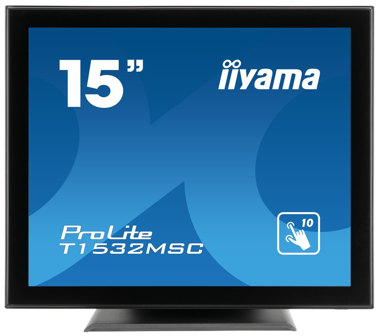 15" iiyama T1532MSC-B5AG: XGA,10P,VGA,DP,HDMI