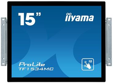 15" iiyama TF1534MC-B6X: XGA,10P,VGA,HDMI,DP