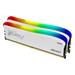 16GB DDR4-3600MT/S CL17 DIMM/(KIT OF 2)FURYBEAST WHITE RGB SE