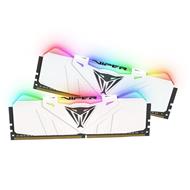 16GB DDR4-4133MHz RGB Patriot CL19, kit 2x8GB bílá