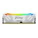 16GB DDR5-6400MHz CL32 Kingston FR White RGB