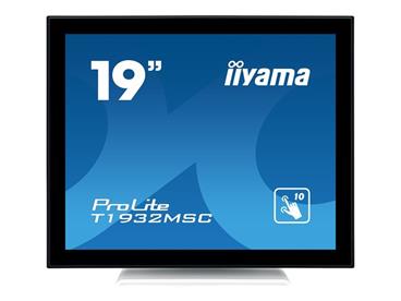 19" iiyama T1932MSC-W5AG: WXGA,10P,VGA,HDMI,DP