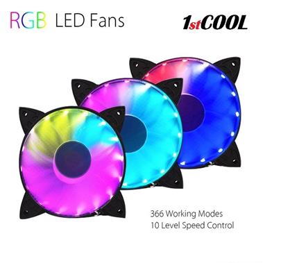 1stCOOL RAINBOW RGB Fan 12cm