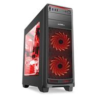 1stCOOL skříň GAMER 1, Full Tower, AU, USB 3.0, bez zdroje, Black