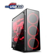 1stCOOL skříň GAMER 3, Full Tower, AU, USB 3.0, bez zdroje, Black