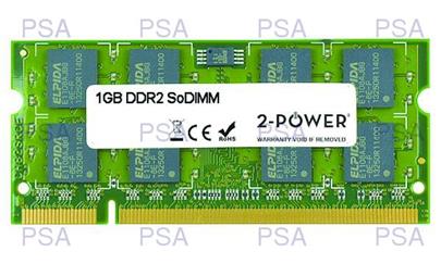 2-Power 1GB PC2-5300S 667MHz DDR2 CL5 SoDIMM 1Rx8 (DOŽIVOTNÍ ZÁRUKA)