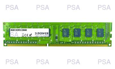 2-Power 8GB MultiSpeed 1066/1333/1600 MHz DDR3 Non-ECC DIMM 2Rx8 ( DOŽIVOTNÍ ZÁRUKA )