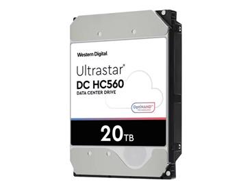 20TB WDC Ultrastar HC560 - 7200rpm, SAS3, 512e/4kn, 512MB, OptiNAND (SE) 3,5"