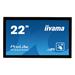 22" iiyama TF2234MC-B6AGB: IPS, FullHD, capacitive, 10P, 350cd/m2, VGA, DP, HDMI, černý