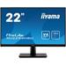 22" iiyama XU2294HSU-B1: VA, FullHD@75, 250/cdm2, 4ms, VGA, HDMI, DP, USB, černý