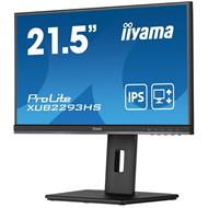 22" iiyama XUB2293HS-B5: IPS,FHD,VGA,HDMI,DP,pivot