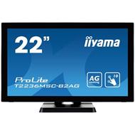 22" LCD iiyama T2236MSC-B2AG - multidotekový, FullHD, AMVA, kapacitní, USB