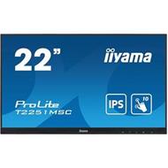 22" LCD iiyama T2251MSC-B1: IPS, FHD, 10P,HDMI,DP