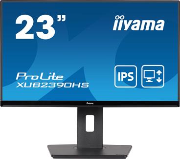 23"LCD iiyama XUB2390HS-B5 -5ms,IPS,pivot,výš.nas.