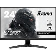 24" iiyama G-Master G2440HSU-B1: IPS, FullHD@75Hz, 1ms, HDMI, DP, USB, FreeSync, černý