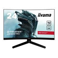 24" iiyama G-Master G2466HSU-B1: VA, FullHD@165Hz, 1ms, HDMI, DP, USB, FreeSync, zakřivený, černý