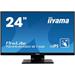 24" iiyama T2454MSC-B1AG - IPS,FullHD,5ms,250cd/m2, 1000:1,16:9,VGA,HDMI,repro.