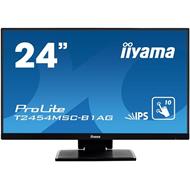 24" iiyama T2454MSC-B1AG - IPS,FullHD,5ms,250cd/m2, 1000:1,16:9,VGA,HDMI,repro.