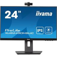 24" iiyama XUB2490HSUC-B5: IPS,FHD,VGA,HDMI,DP,cam