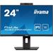 24" iiyama XUB2490HSUH-B1:IPS,FHD,HAS,webcam